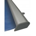 Trappa Poster Rails shown with Grey End Caps