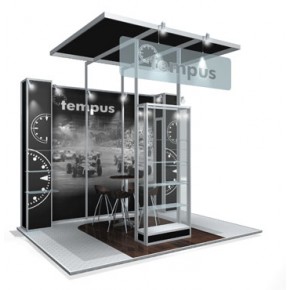 Linx LBS-01 - 3 x 4M Exhibition Stand - Open on 2 Sides