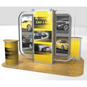 Linx LBS-02 - 3M x 2M Island Exhibition Stand