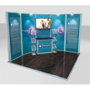 Linx LBS-04 - 3 x 3M Exhibition Stand - Open 2 Sides