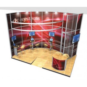Linx LBS-06 -5M x 3M Exhibition Stand - Open 2 Sides Linx LBS-06 -5M x 3M Exhibition Stand - Open 2 Sides