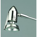 Close up of Sirius 50w mains spotlight in chrome finish