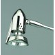 Close up of Sirius 50w mains spotlight in chrome finish
