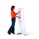 Cobra banner stand set up 4