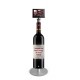 iPad Display Stand with Wine Graphic