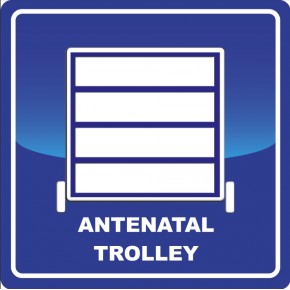 Medifilm Antenatal Trolley Floor Graphic Medifilm Antenatal Trolley Floor Graphic