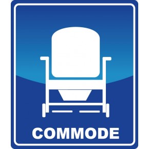 Medifilm Commode Floor Graphic Medifilm Commode Floor Graphic