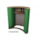 Physique Freestyle Cresent With Optional Shelf and Open Back