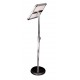 A4 Size Floor Standing Poster Holders with Gripframe rotated landscape