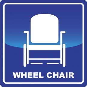 Medifilm Wheel Chair Floor Graphic Medifilm Wheel Chair Floor Graphic