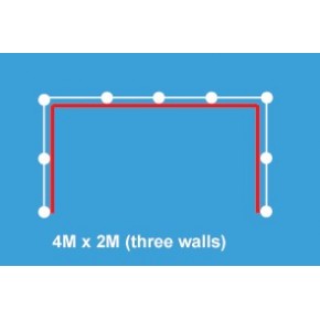 4M x 2M Shell Clad Exhibition Stand 4M x 2M Shell Clad Exhibition Stand