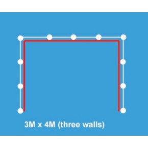 4M x 3M Shell Clad Exhibition Stand 4M x 3M Shell Clad Exhibition Stand