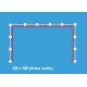 5M x 3M Shell Clad Exhibition Stand - 3 Walls
