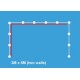5M x 3M Shell Clad Exhibition Stand - 2 Walls
