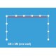 5M x 3M Shell Clad Exhibition Stand - 1 Wall