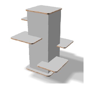 cardboard Engineering - Mini Shelves cardboard Engineering - Mini Shelves