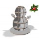 Cardboard Snowman