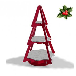 Christmas Tree Shelf Made from Engineered Card Christmas Tree Shelf Made from Engineered Card