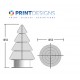 Cardboard Christmas Tree Display