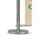 Cafe banner post base