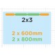 1 Wall - Curvorama Shell Scheme Kit - 3M x 2M Shell Scheme