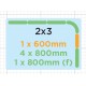 2 Walls - Curvorama Shell Scheme Kit - 3M x 2M Shell Scheme