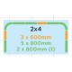 3 Walls - Curvorama Shell Scheme Kit - 4M x 2M Shell Scheme