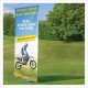 Blizzard Banner Stand - printed on blockout PVC