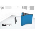Triple Island Pop Up Display Stand