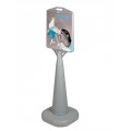 Trojan Freestanding Barrier Sign