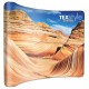 TEXStyle Curved Fabric Display Stand