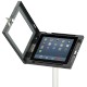 Floor Standing iPad Holder Enclosure Open