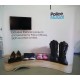 Expand Monitor Stand with 3x3 curved pop up stand