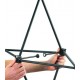 Magnetically-locking framework - no catches or clips to break