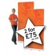 Budget Roller Banner Stands 850mm - 2 For £75 Promotion