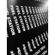 UV Printing onto black foamex board using white ink
