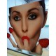 UV Printing onto clear acrylic board using colour ink backed with white ink