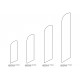 Angled Feather Flags