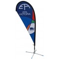Double Sided Teardrop Flag Photo 1