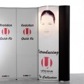Illuminated Balloon Panels For Pop Up Displays