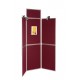 Slimline Aluminium Six Panel Folding Kit - lights and header panel are optional