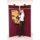 Two Panel Aluminium Framed Jumbo Display Stand