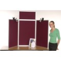 Aluminium Frame Maxi Desktop Display Stand